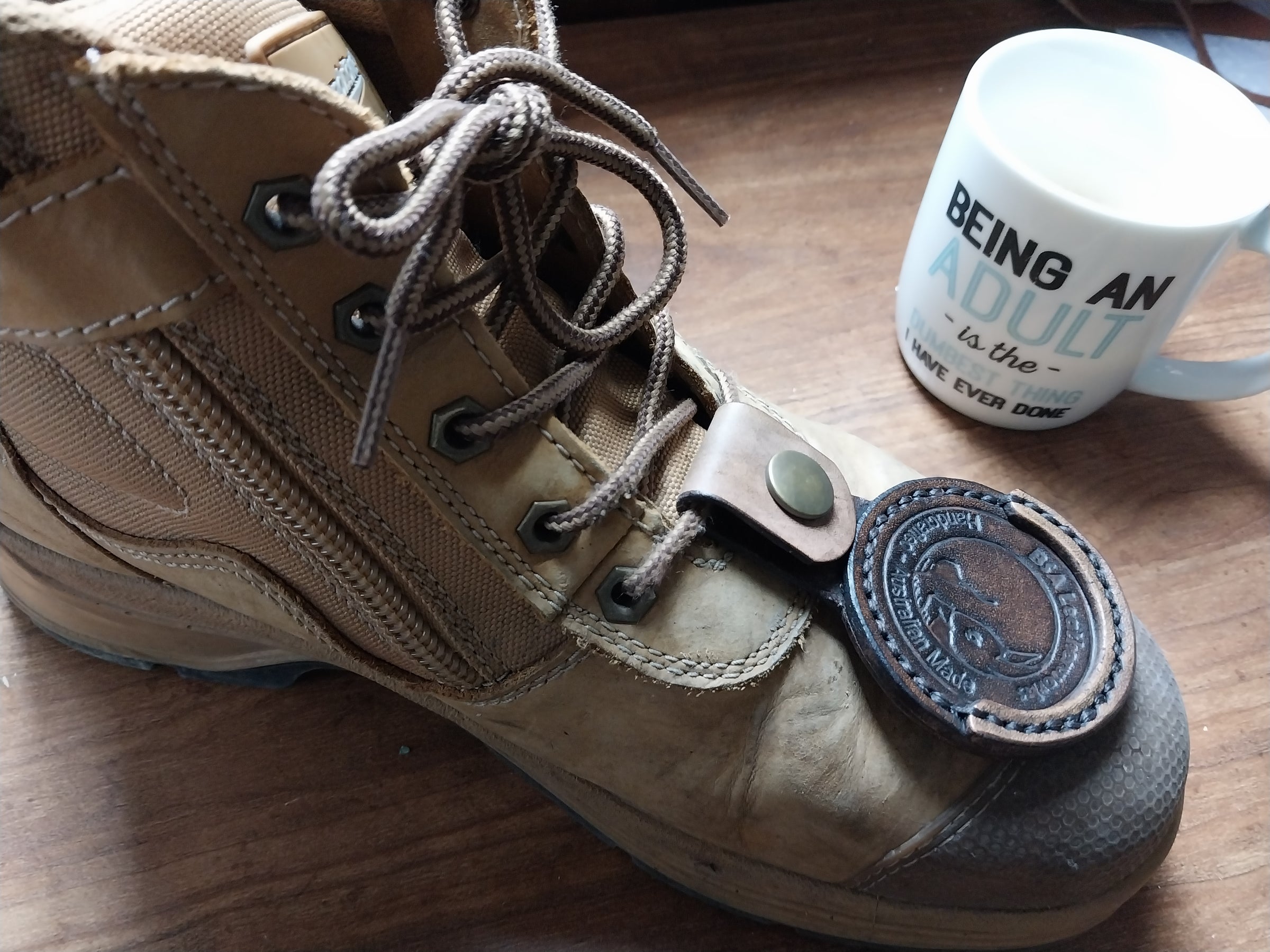 Leather Boot and tip protector | Only Traditional Archery Supplies